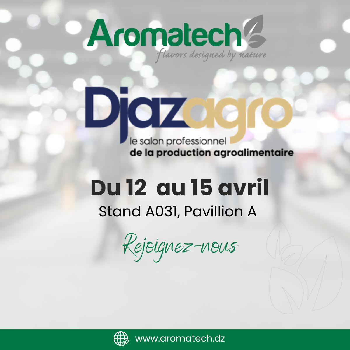 اكتشفوا Aromatech الجزائر في DJAZAGRO